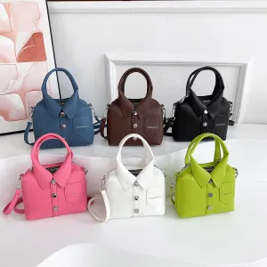 3D Shirt Clothes Style Handbags