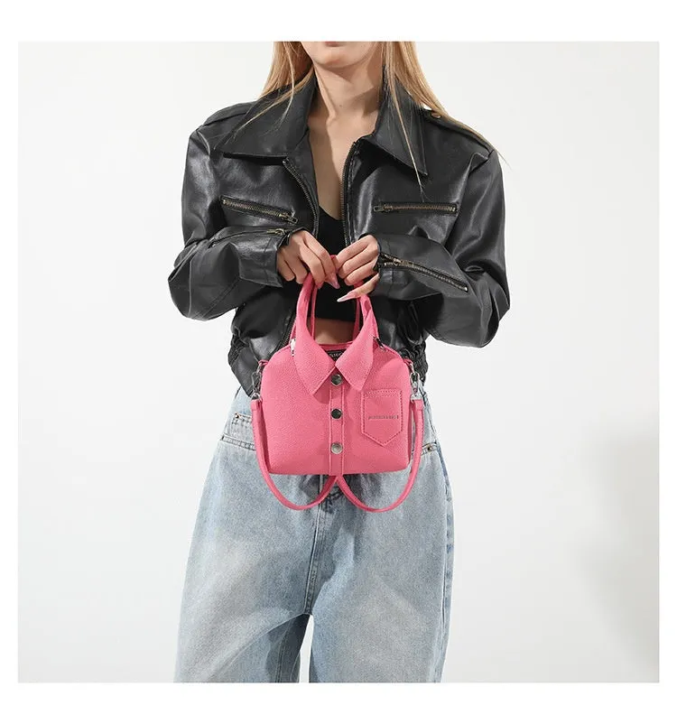 3D Shirt Clothes Style Handbags