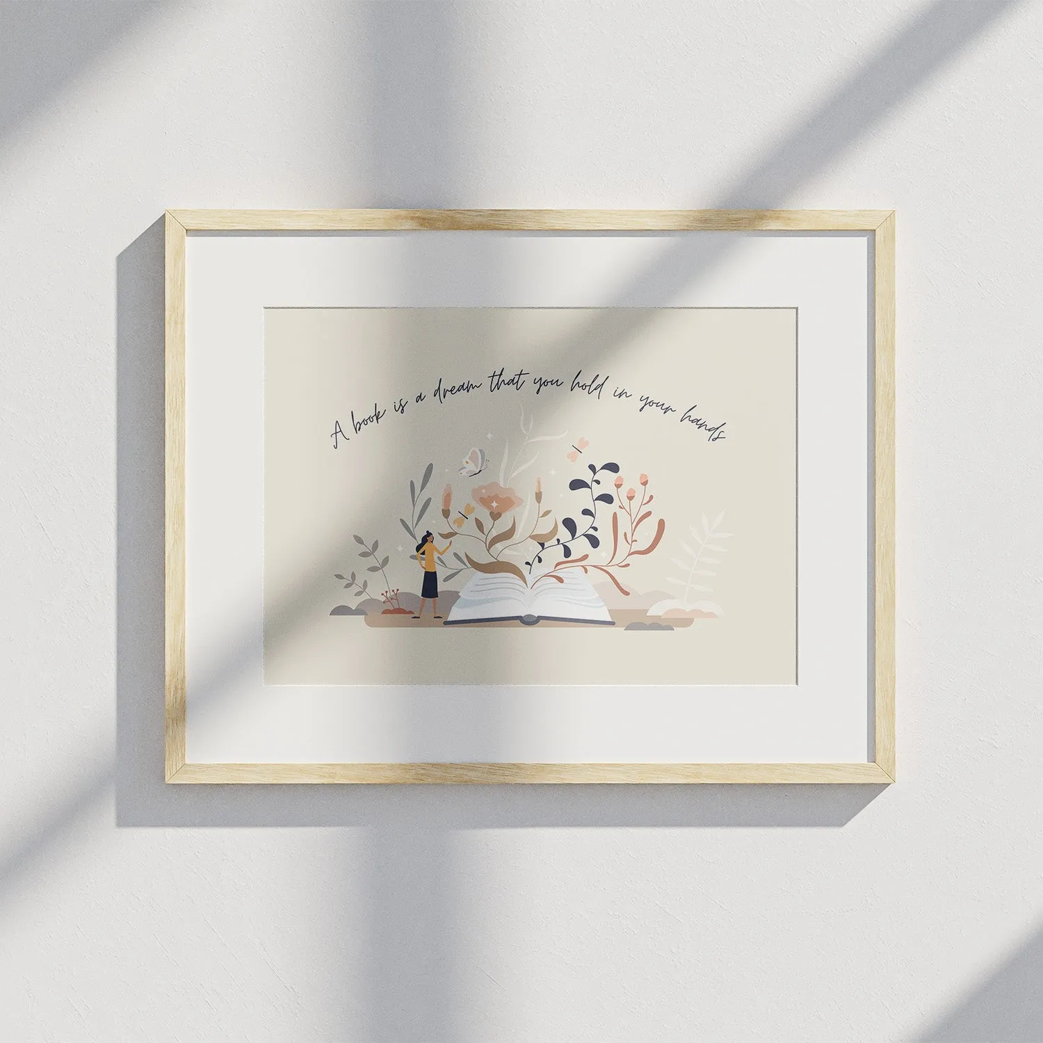 Art Print (Books are Dreams)