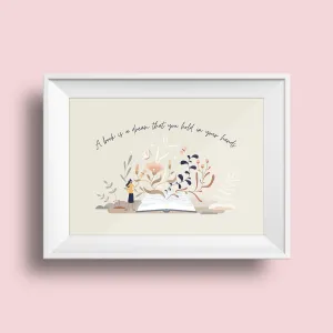 Art Print (Books are Dreams)