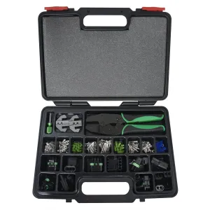 Astro Pneumatic 9478 220Pc Interchangeable Ratcheting Crimping Set