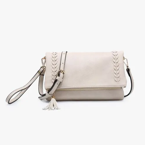 Bone Isadora Tassel Crossbody