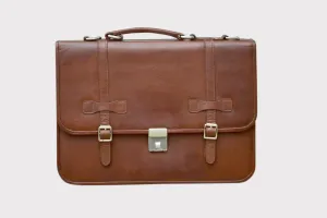 Brown Laptop Bag Leather Large Laptop Bag