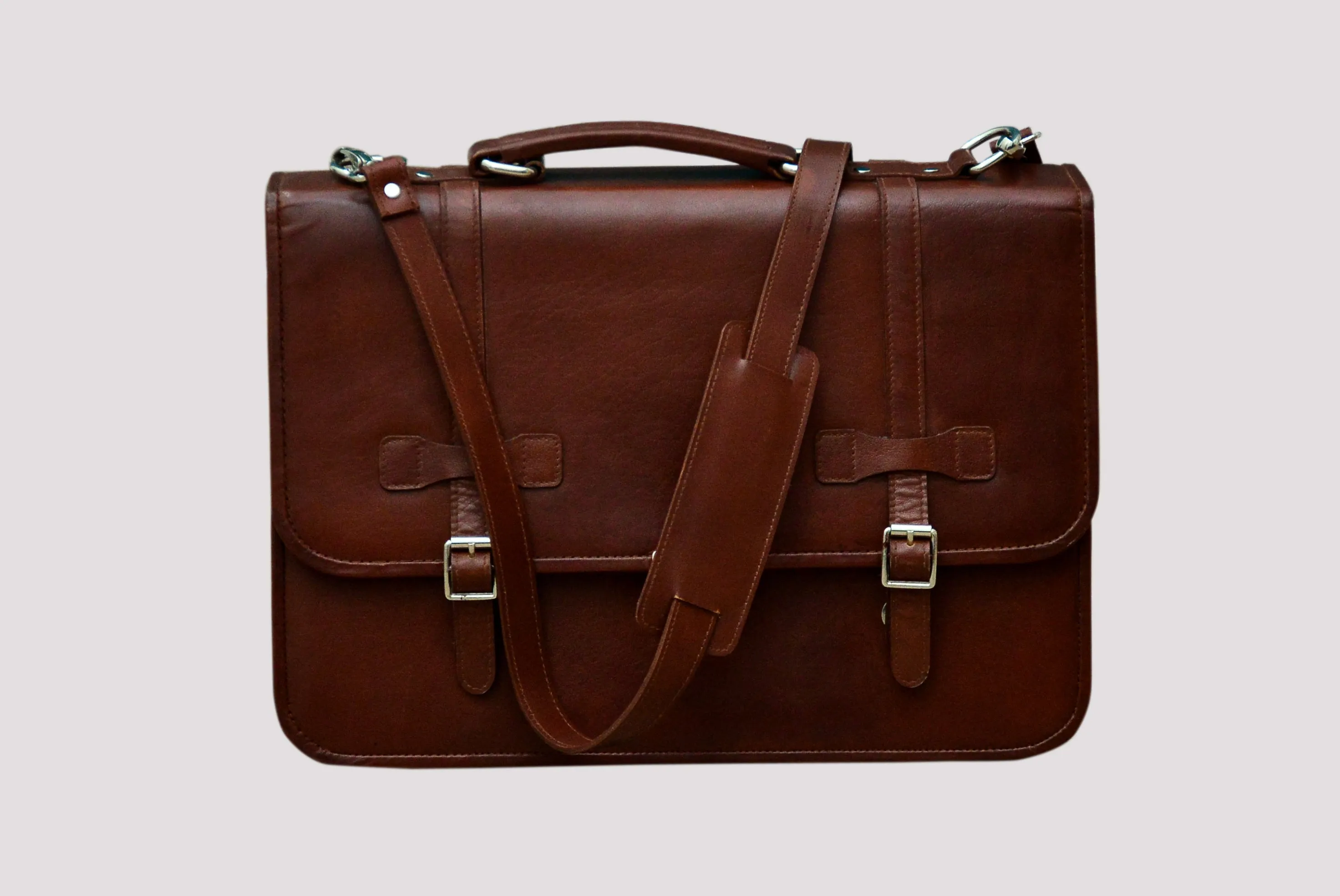 Brown Laptop Bag Leather Large Laptop Bag