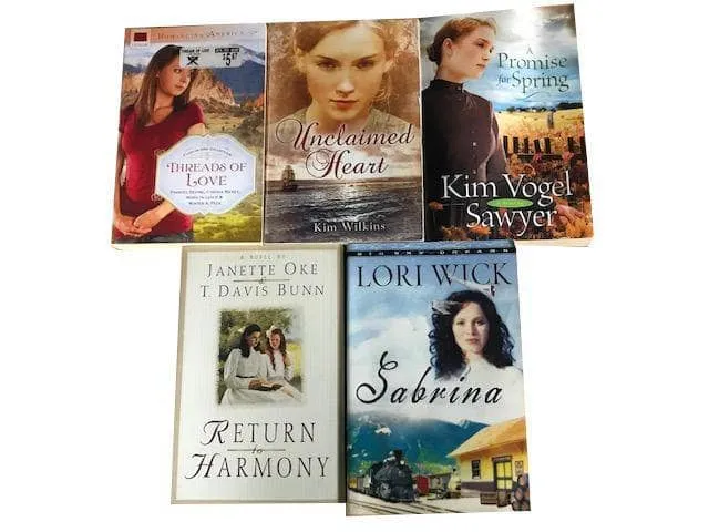 Christian Romance - Adult Trade Paperback books