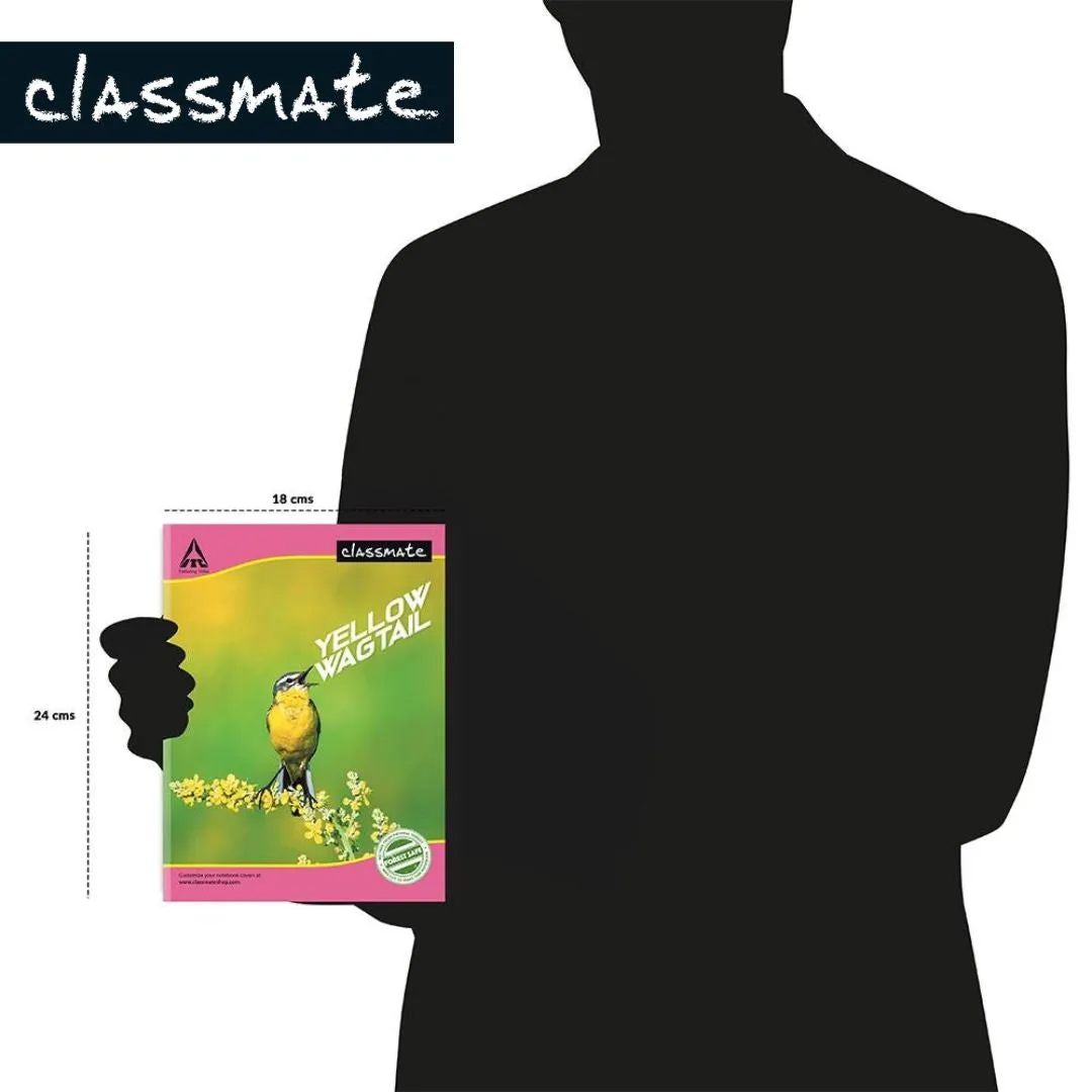 Classmate Four Line Notebook - 120 pages ( 1 Pcs. )