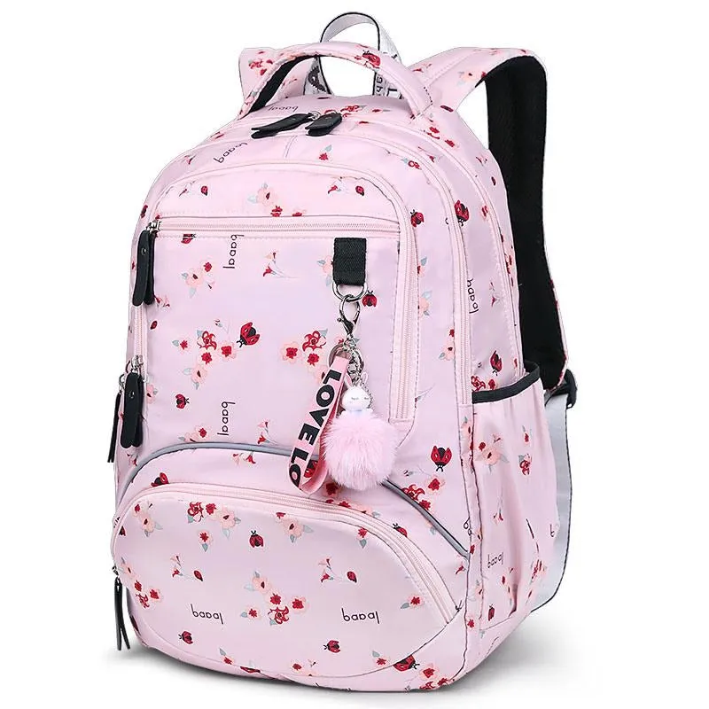 deanwangkt New Large schoolbag cute Student School Backpack Printed Waterproof bagpack primary school book bags for teenage girls kids