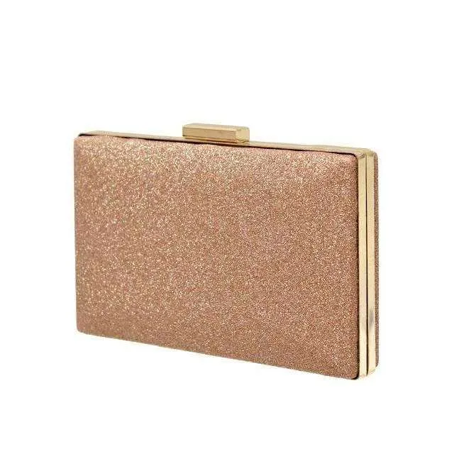 Envy Occasion Glitter Clutch Bag (3 Colours)