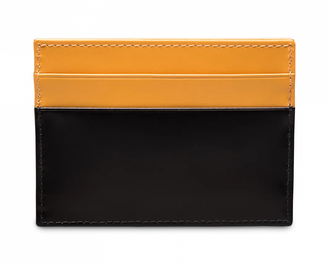 Flat Credit Card Case in Black