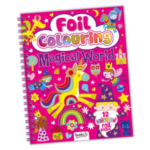 Foil Colouring Book: Magical World