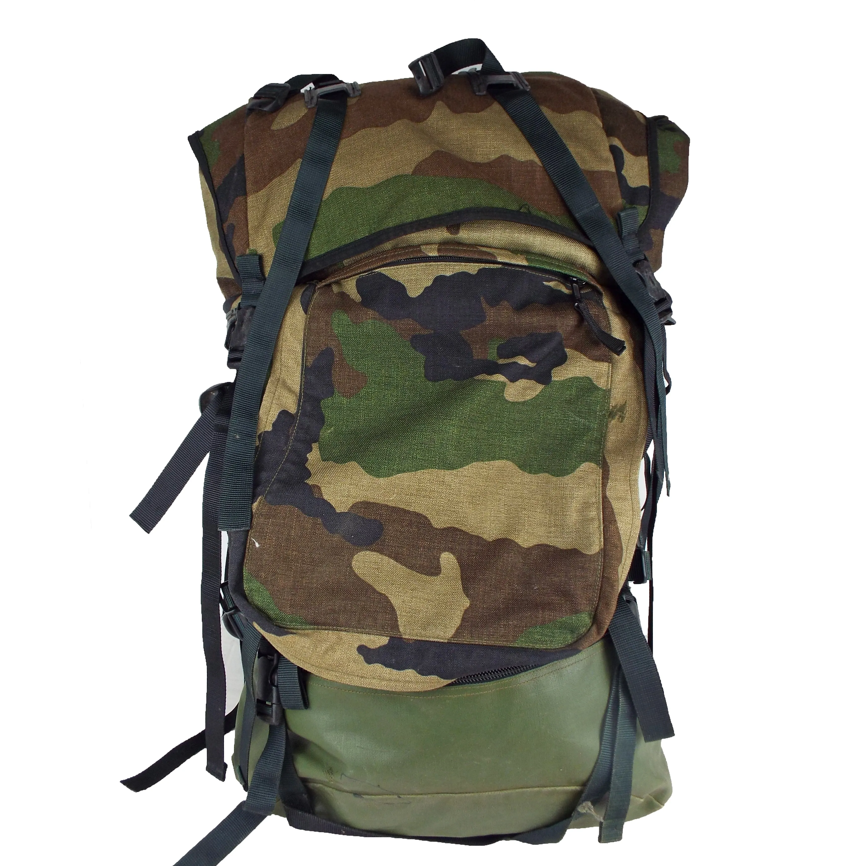 French Army - Woodland CCE - 100 Litre Rucksack - Grade 1