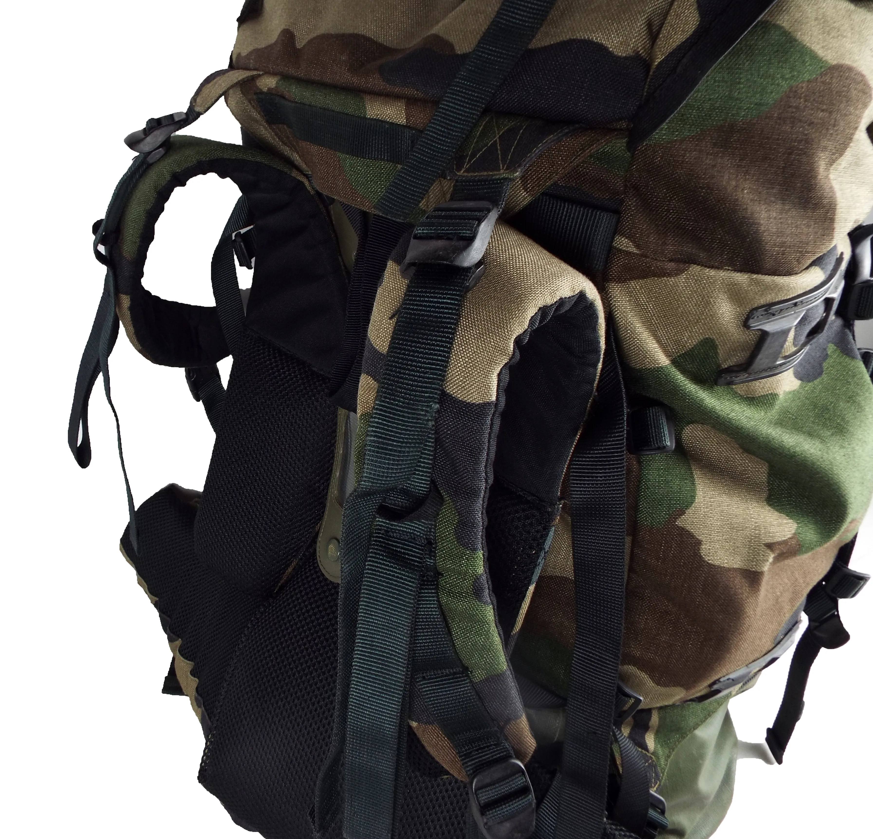 French Army - Woodland CCE - 100 Litre Rucksack - Grade 1