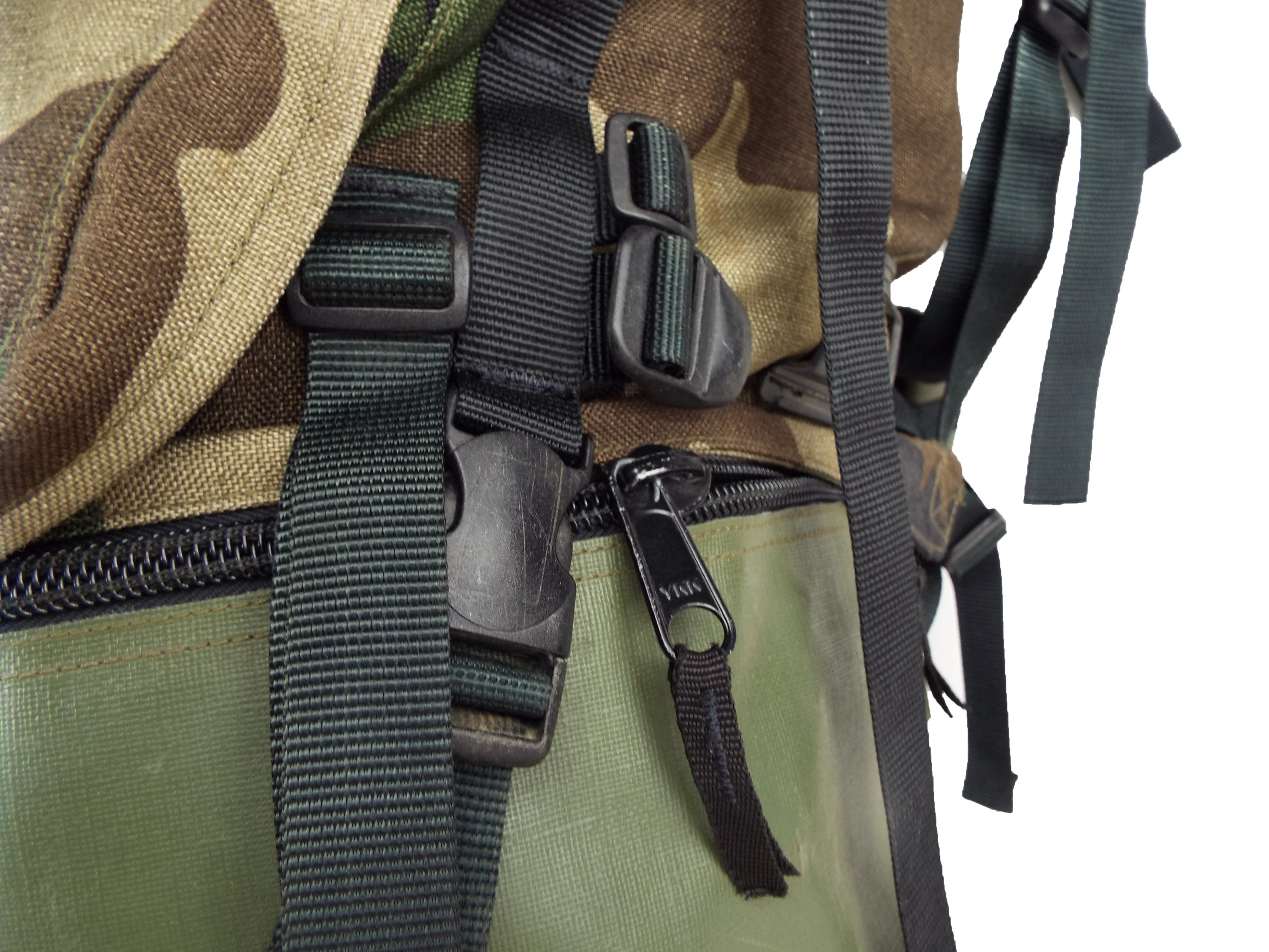 French Army - Woodland CCE - 100 Litre Rucksack - Grade 1