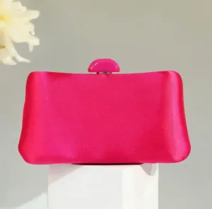 Hot Pink Sally Evening Clutch