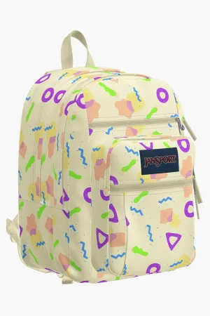 Kids Backpack JanSport Big Student Memphis Mood Neon