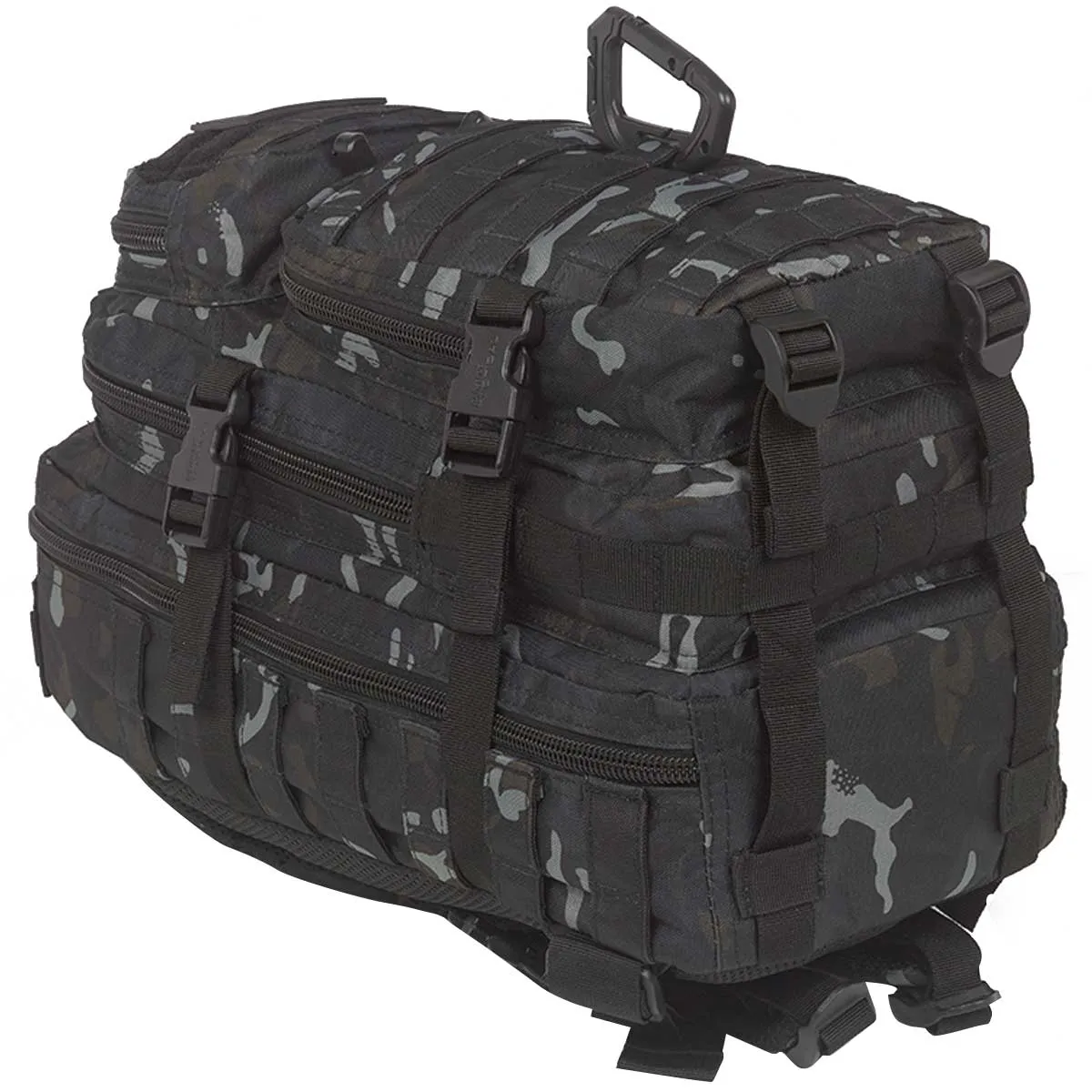 Kombat 28L MOLLE Assault Pack Black Camo