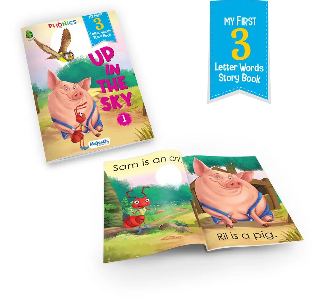 Majestic Book Club THE BOOK TREE Phonics  (Set of 4)