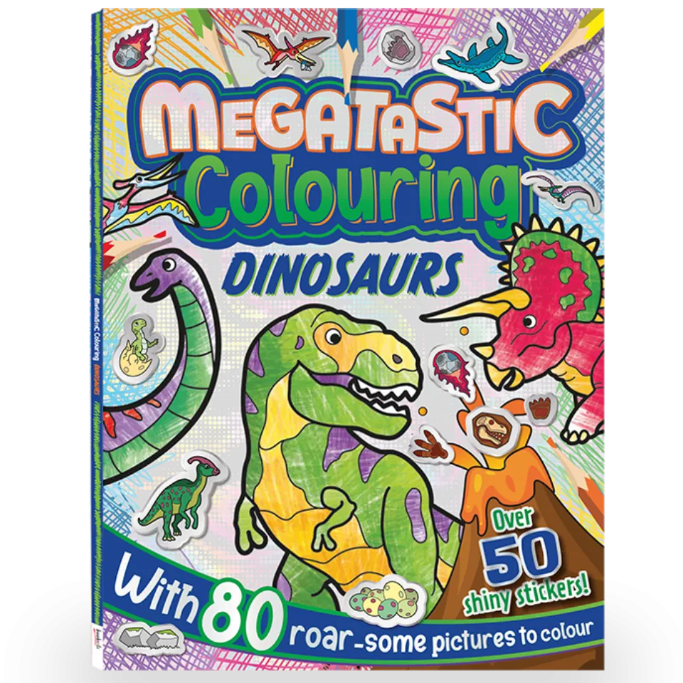 Megatastic Colouring Book: Dinosaurs