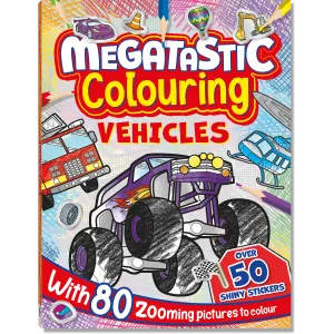 Megatastic Colouring Book: Vehicles