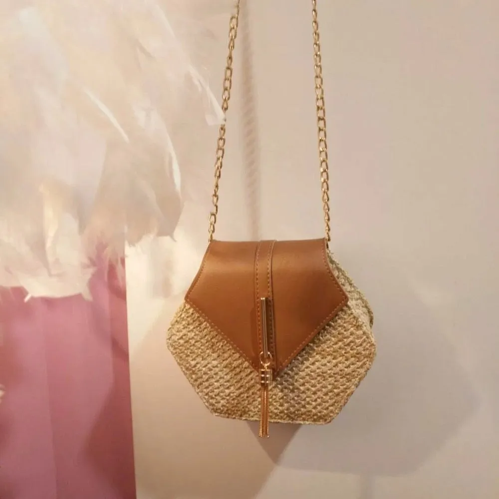 Mulit Style Straw leather Bohemian Shoulder Bag