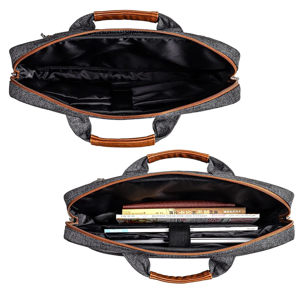 Multi Purpose Laptop Shoulder Bag With Carry Handle