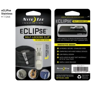 Nite Ize eCLIPse Self Lock Clip - Stainless