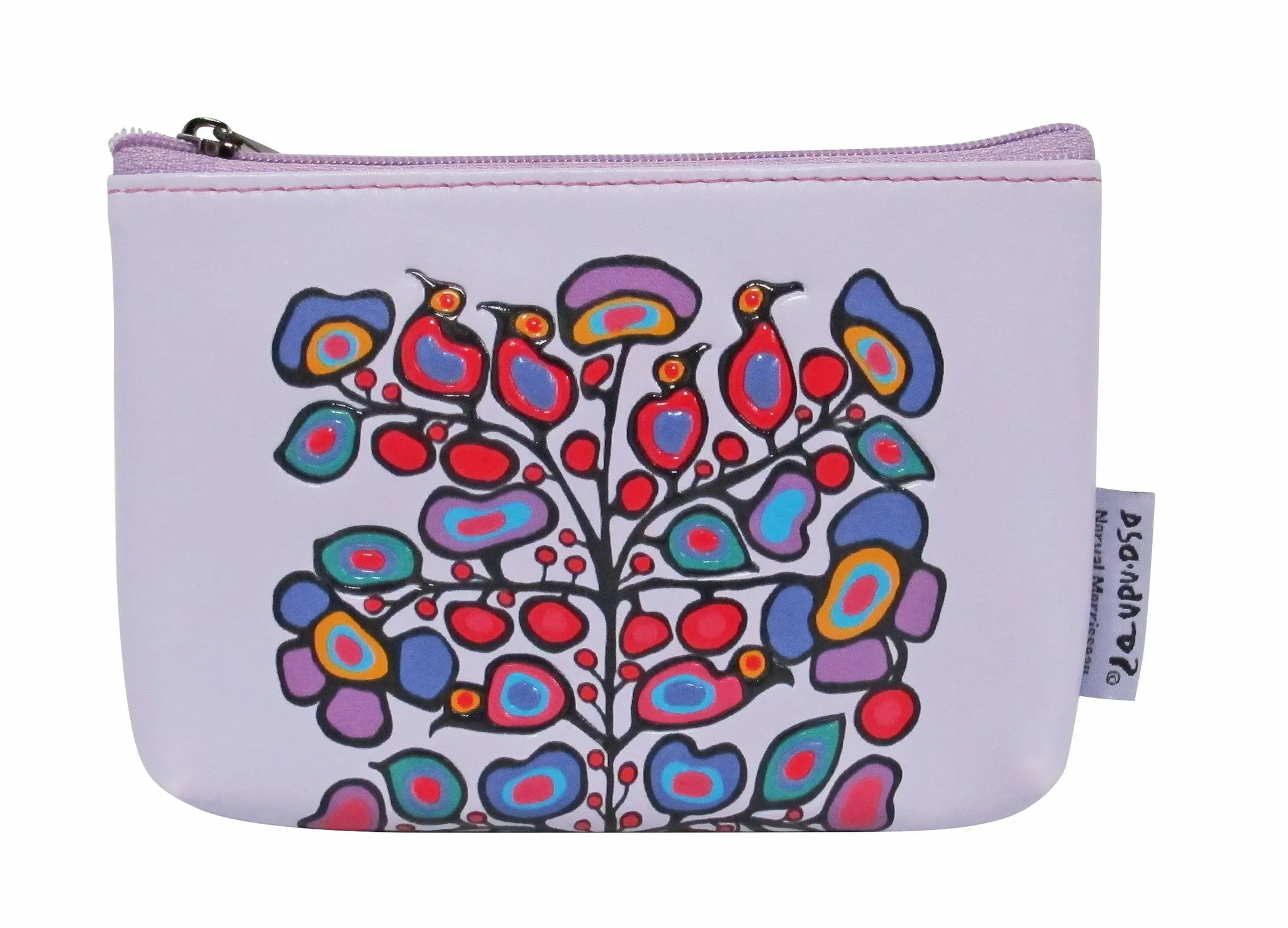 Norval Morrisseau Woodland Floral Coin Purse