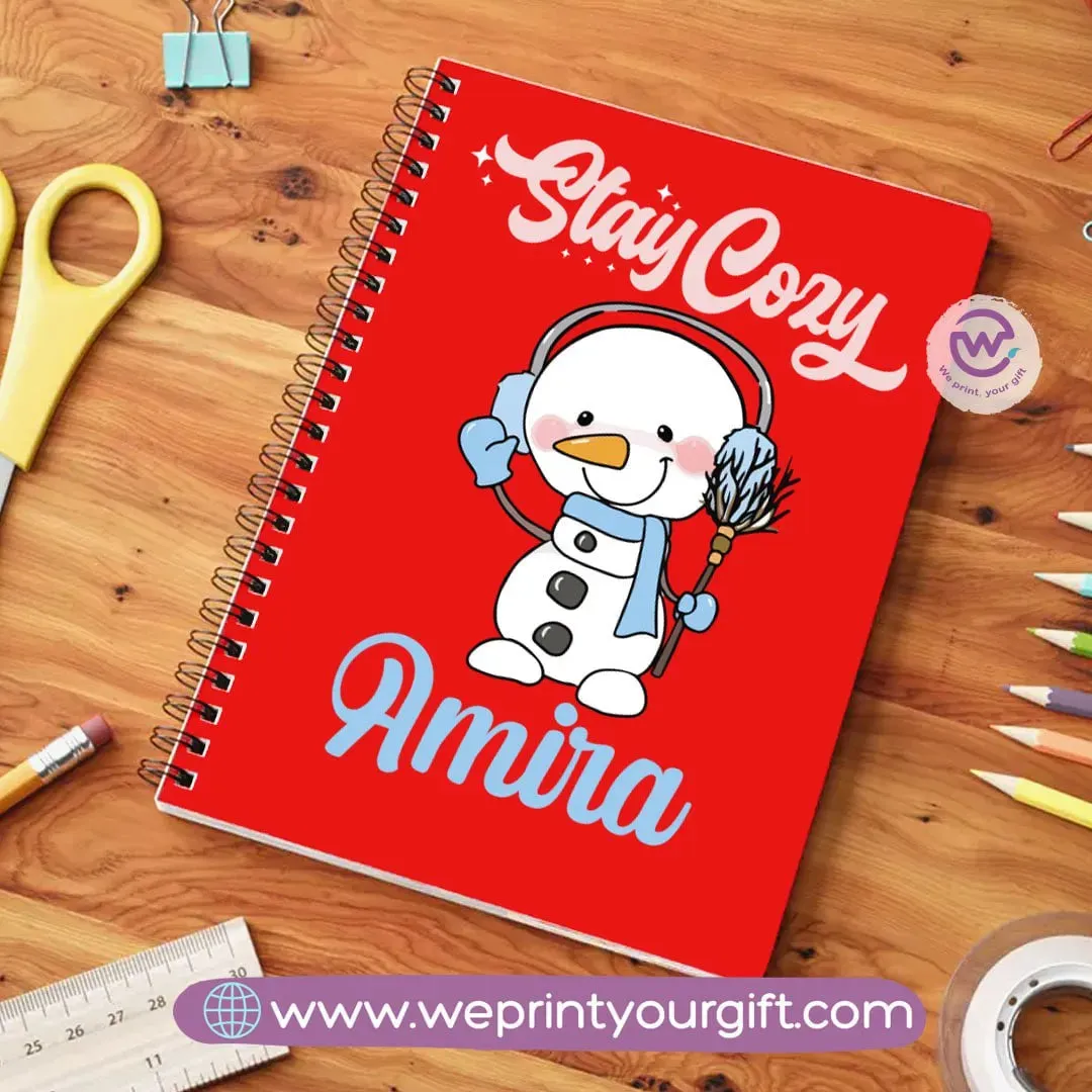 Notebook A5- Snowman