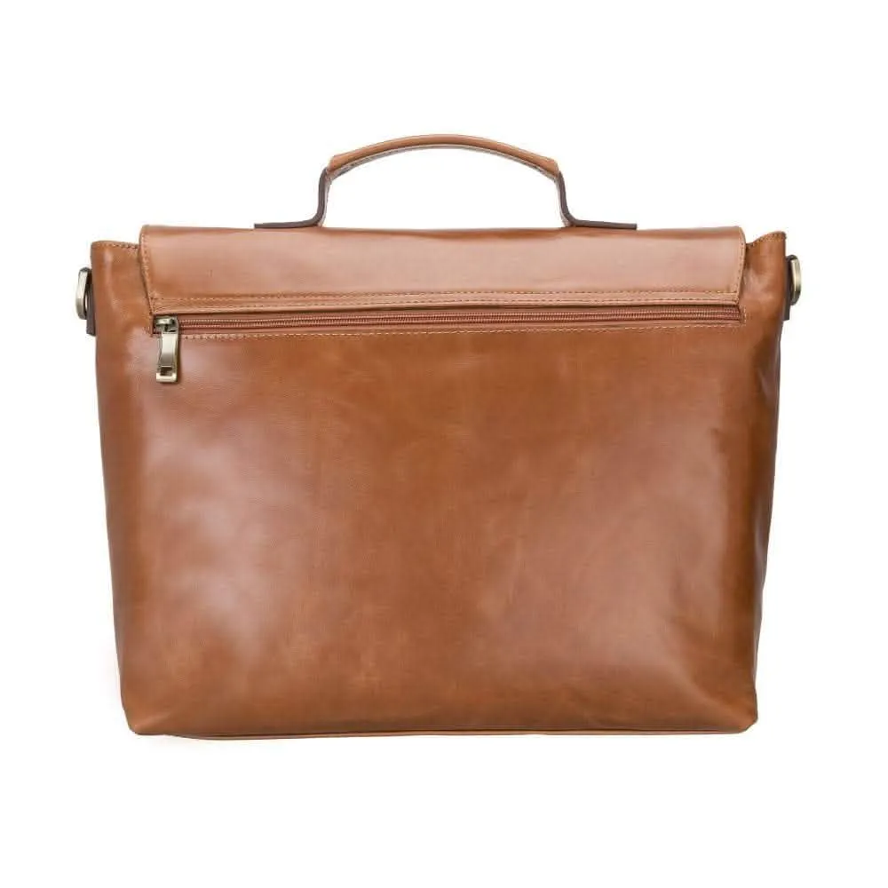 Olympus Premium Leather Executive Briefcase & Laptop Carrier - 13"/17"