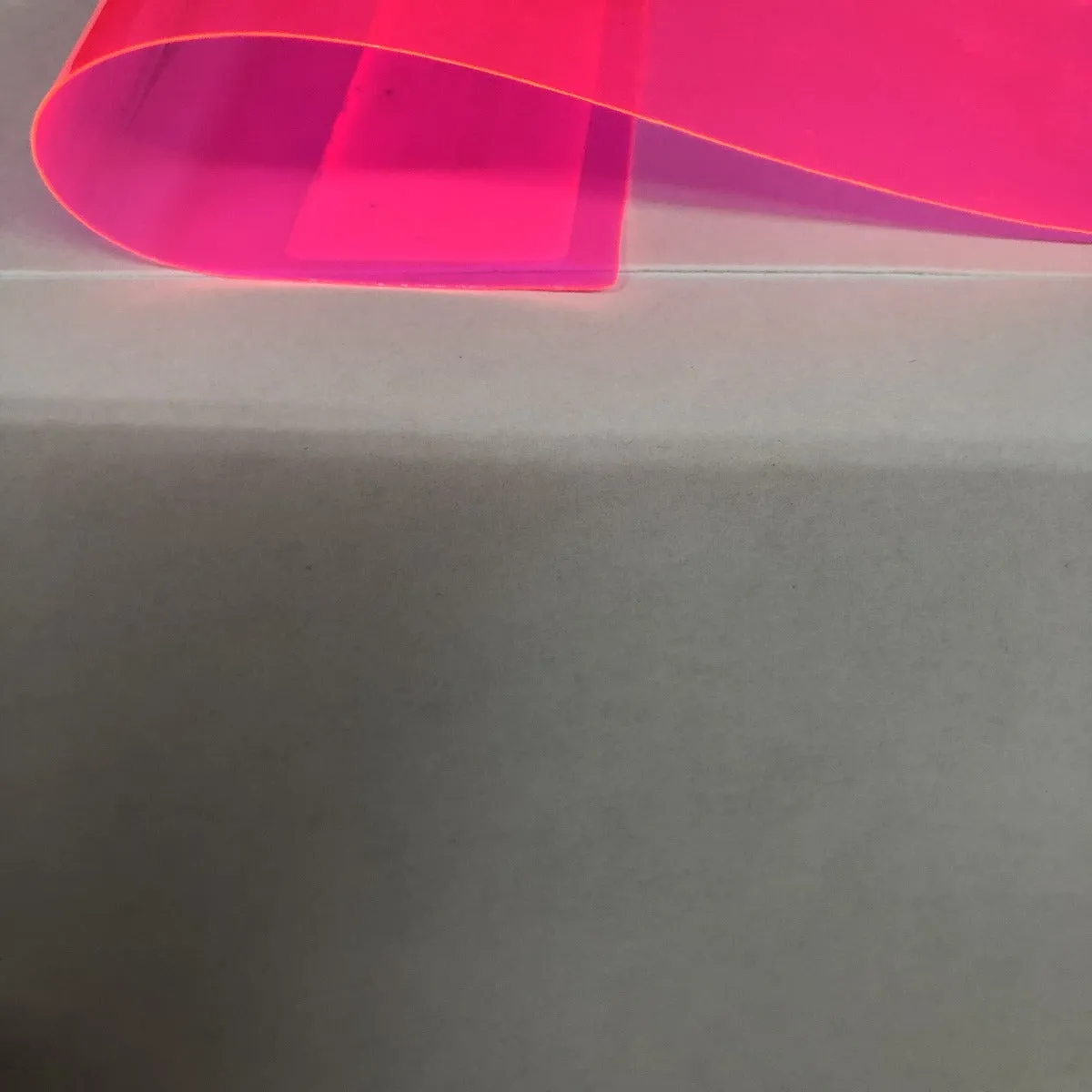 Pink Marine PVC Tinted Plastic Vinyl Fabric