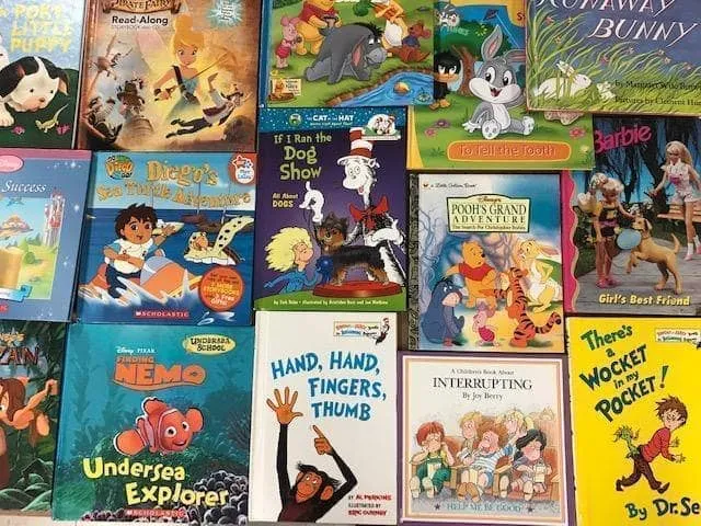 Small Kids Hardcover Books (ages 4-8)