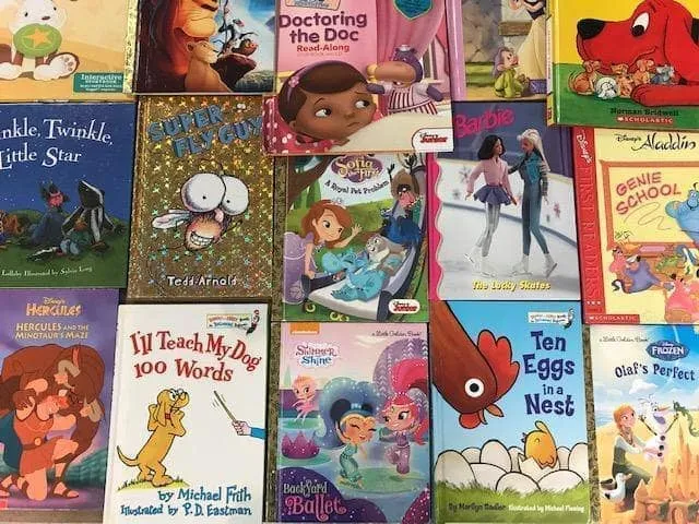 Small Kids Hardcover Books (ages 4-8)