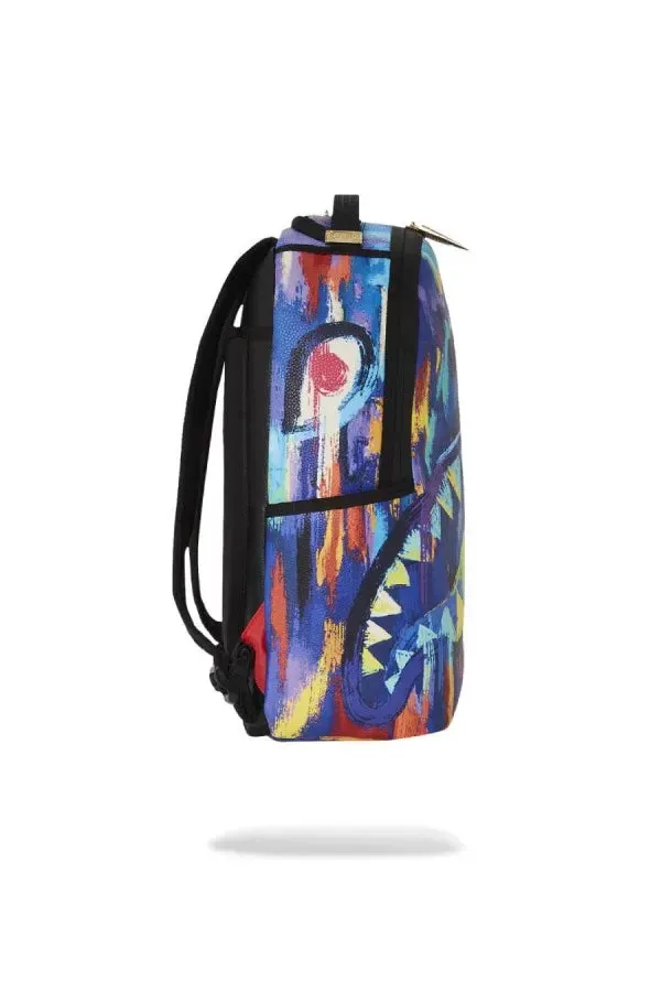 Sprayground Ai Adam And Eve Paint DLXS Backpack B5065