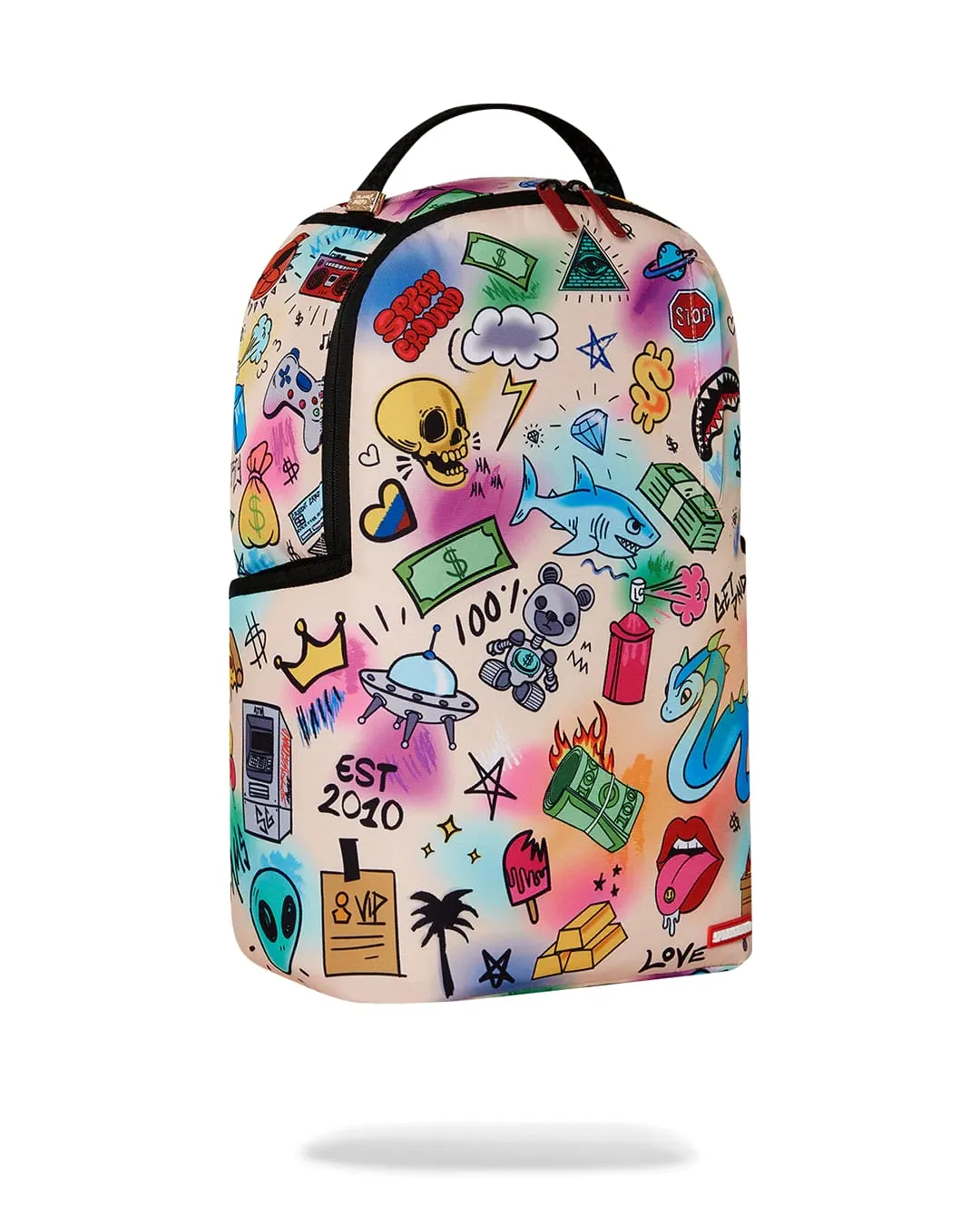 Sprayground Doodle Character Backpack B6636