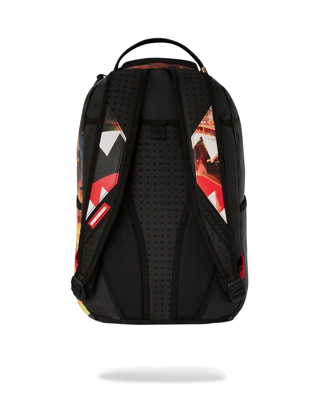 Sprayground Shark Fire Check DLXSV Backpack B6358