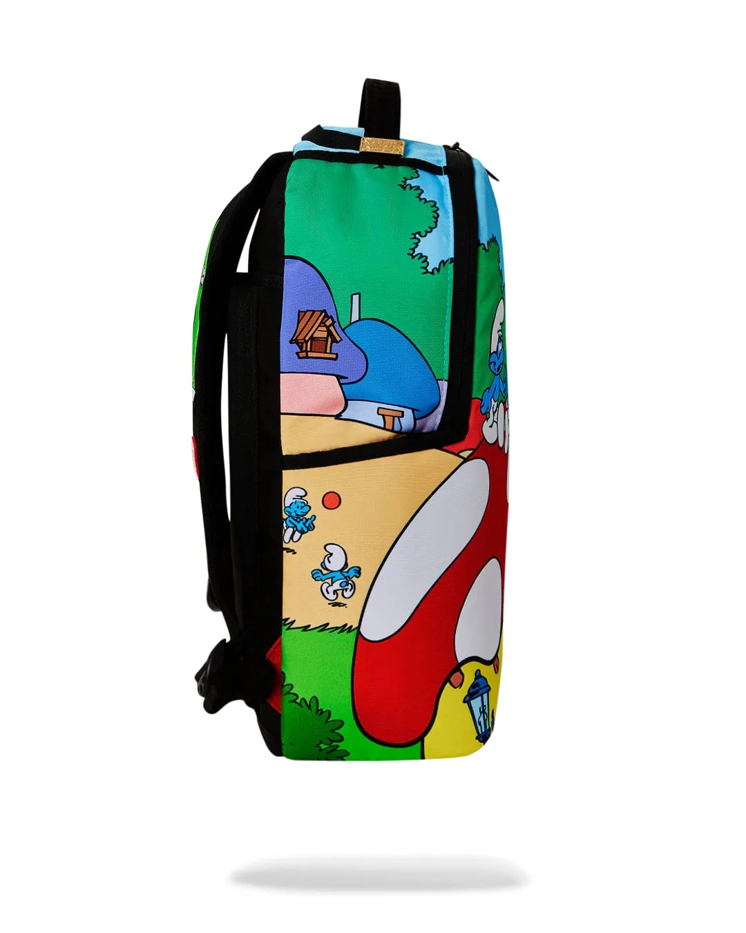 Sprayground Smurfs Mushroom Village Backpack B6429