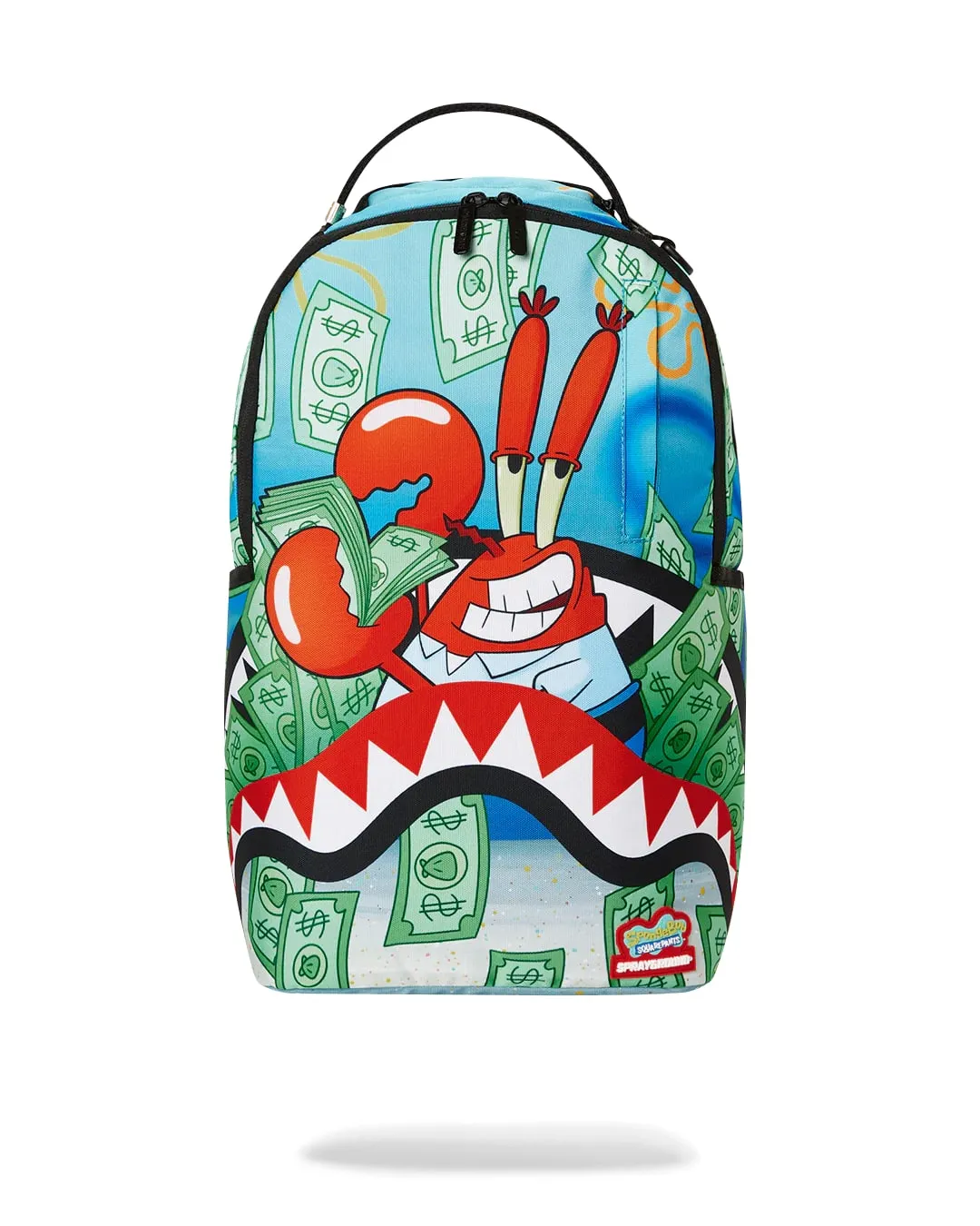 Sprayground Sponge Bob Crabs Count DLXSR Backpack B6001