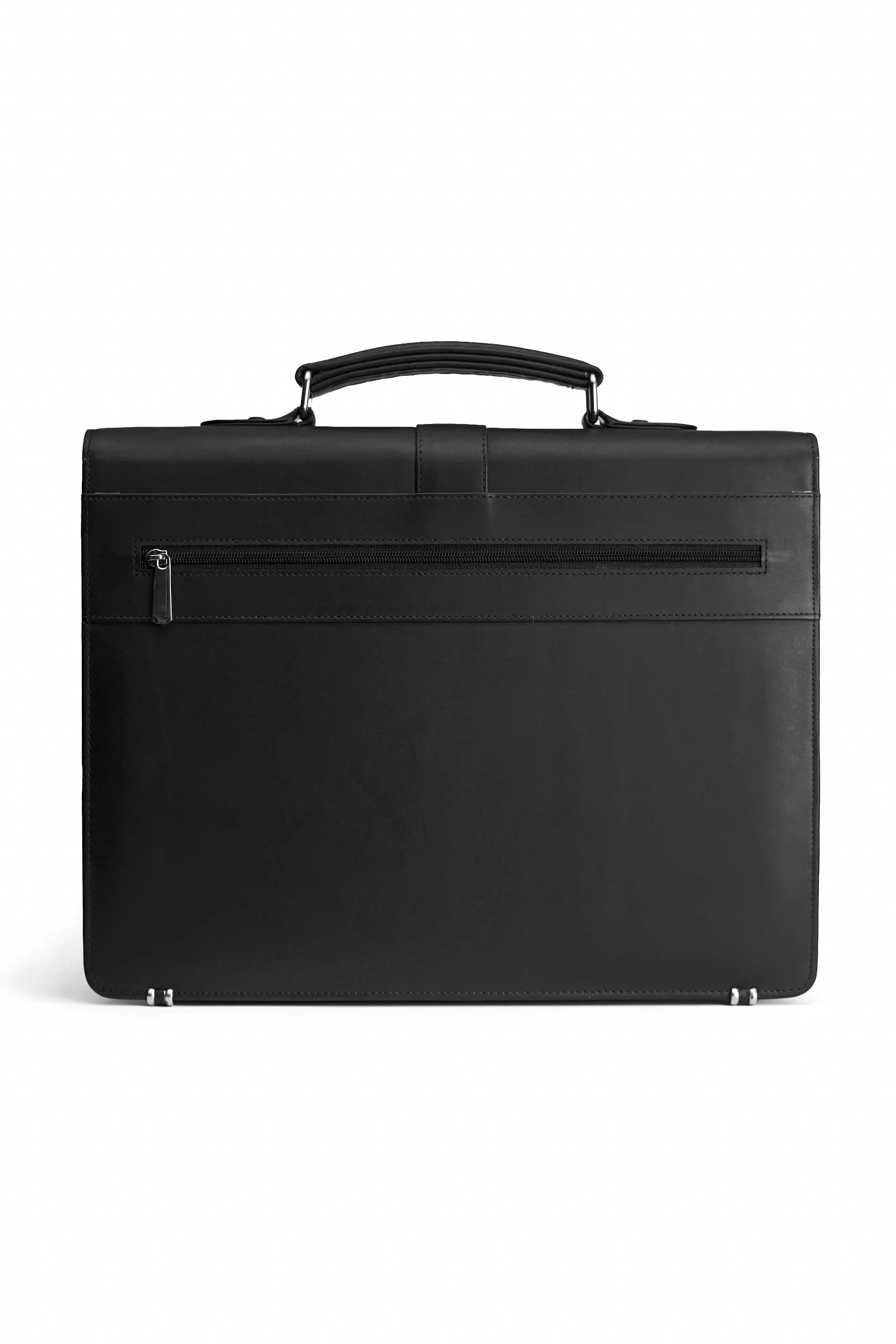 The Executive Leather Briefcase Office Bag With Laptop Compartment