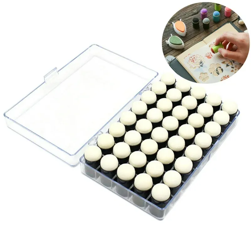 Universal Crafts Sponge Daubers & Storage Case 41pcs