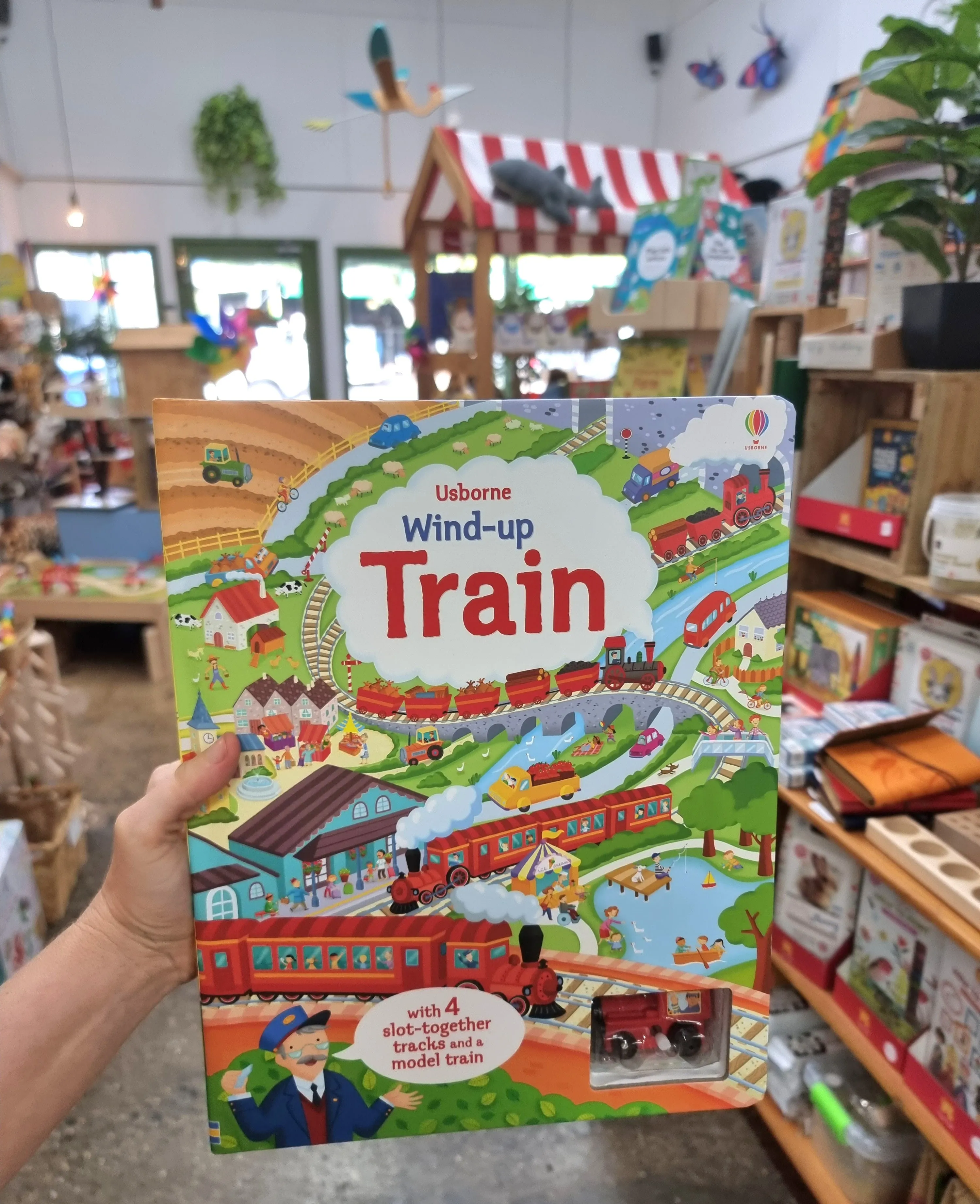 Wind-Up Train - Play Board Book