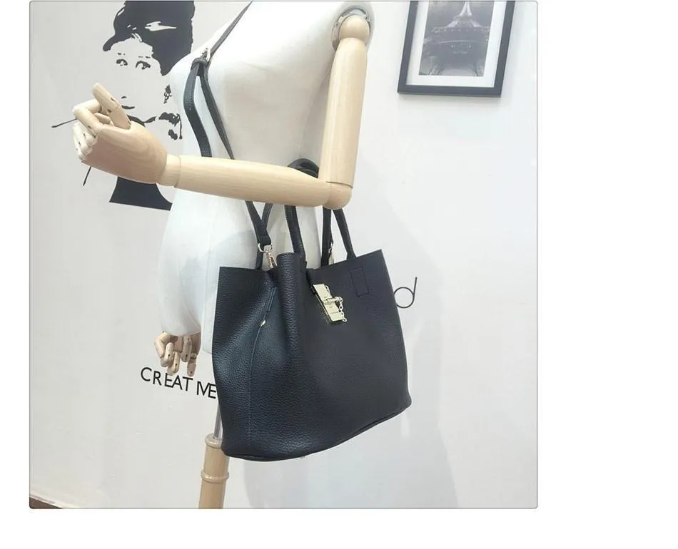 Women Leather Handbags PU Leather Quality Shoulder Bag