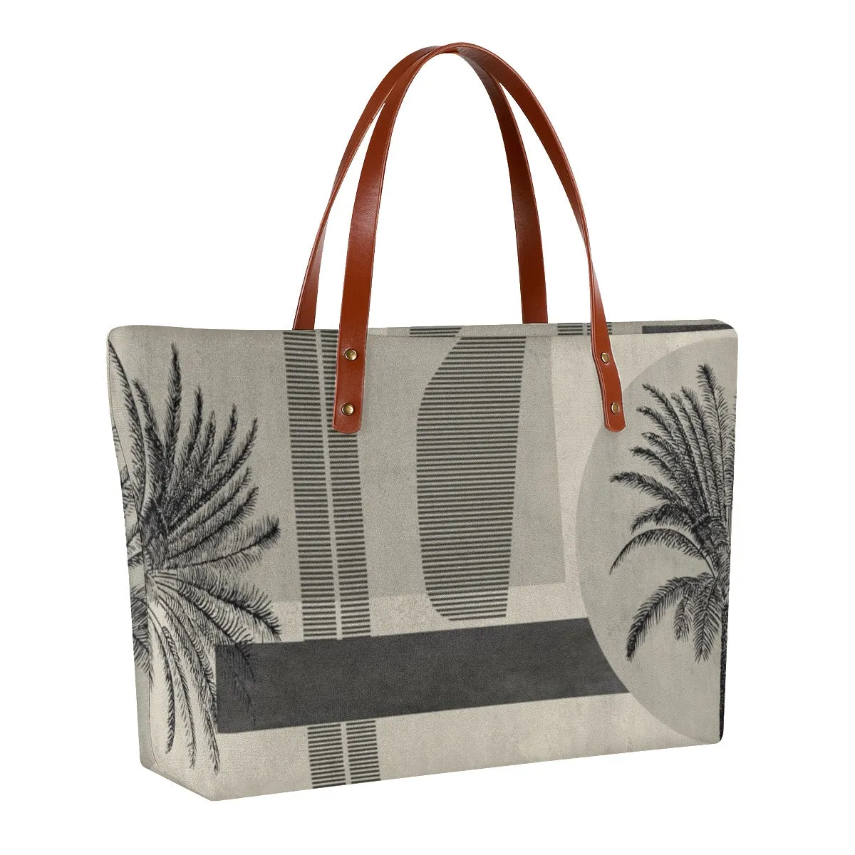 Women's Tote Bag | Diving Cloth128 palm tree print