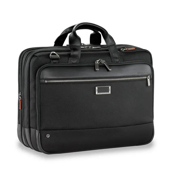 @Work LARGE EXPANDABLE BRIEF // Black